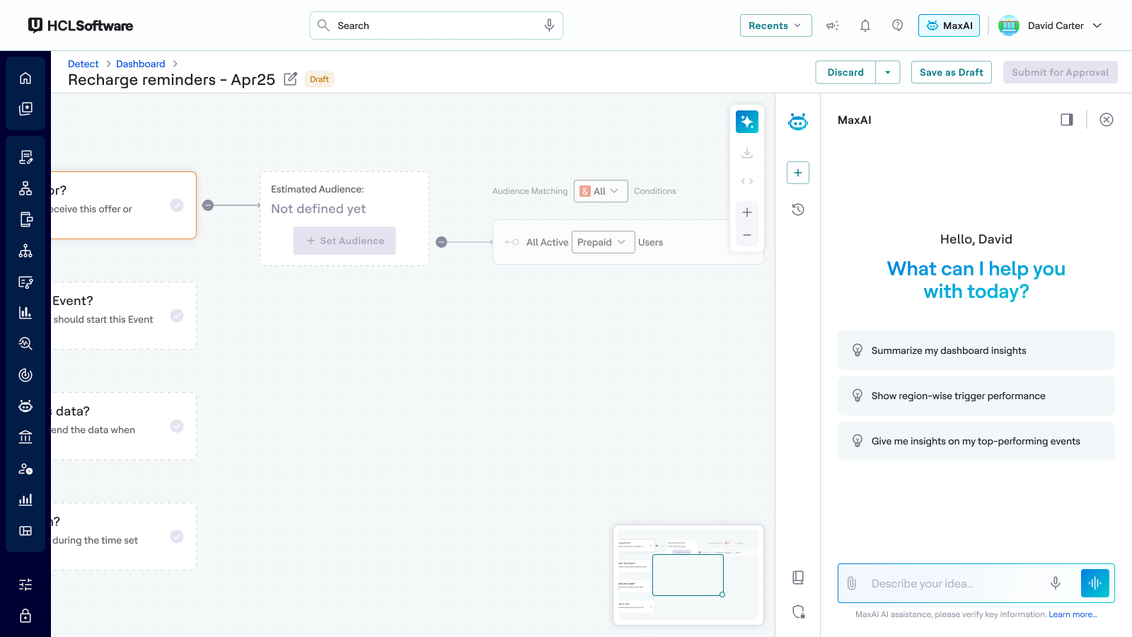 AI-assisted segment creation