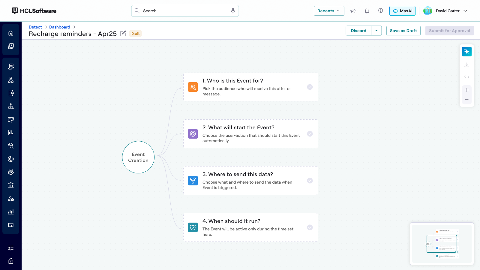 Redesigned Detect view
