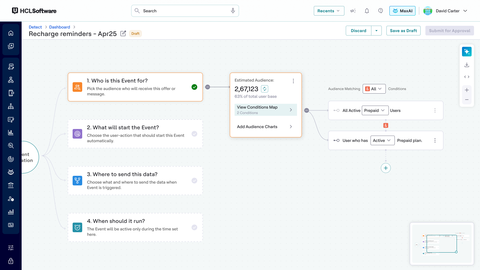 Redesigned Detect view